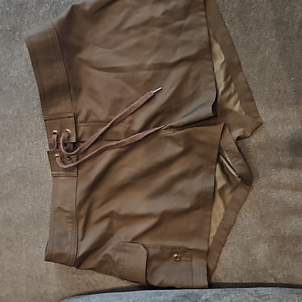 Women's brown board La Blanca swim shorts Medium
